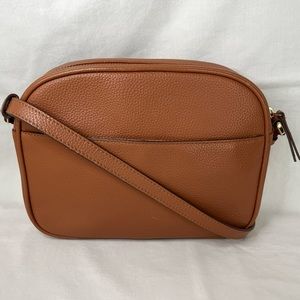 NORDSTROM Dianne Small Crossbody Camera Bag in Tan Pecan